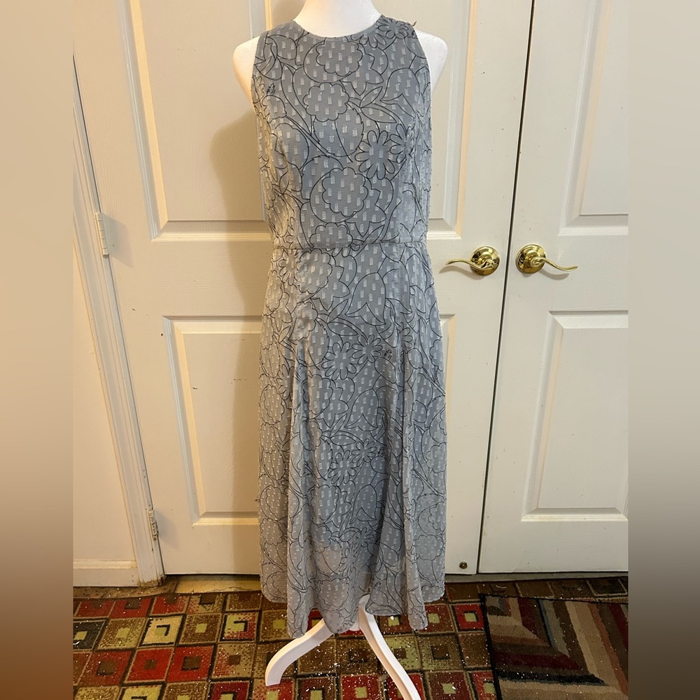 Banana Republic gray and black dress, size 8